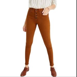 NWT a.n.a. High Rise Ankle Skinny Jeans Industrial Rust